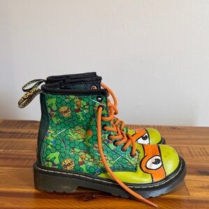 Rare Teenage Mutant Ninja Turtles Combat Boots Kids